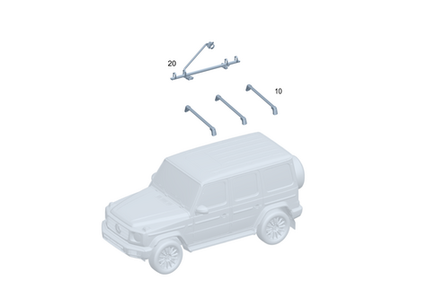 Roof Carrier Systems for 2005 Mercedes-Benz G 500 #0