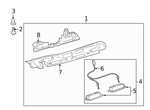 License Lamps for 2013 Lexus LX570 #0
