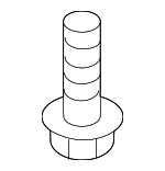 146600321 - Body: Side Retainer Screw for Nissan: Qashqai, Rogue Sport Image