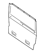 91069042007Q97 - Body: Partition Panel for Mercedes-Benz Image