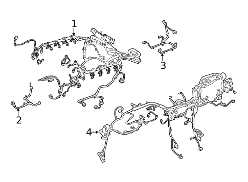 Wiring Harness for 2023 Land Rover Defender 90 #1