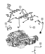 56050838AF - : Injector Wiring for Mopar Image