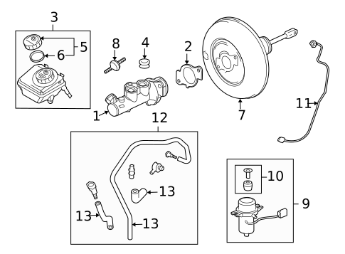Hydraulic System for 2008 Saturn Astra #0