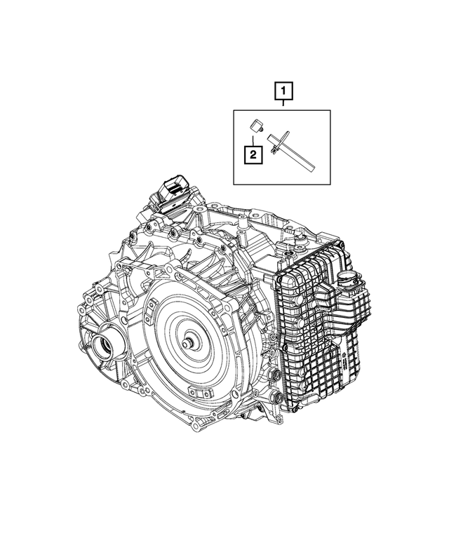 4627441AA - 948TE; 9-Speed; Automatic Transmission: Vent Tube for Mopar Image