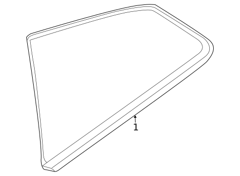 Glass & Hardware for 2013 Nissan GT-R #0