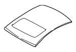 MR548950 - Body: Roof Panel for Mitsubishi Image