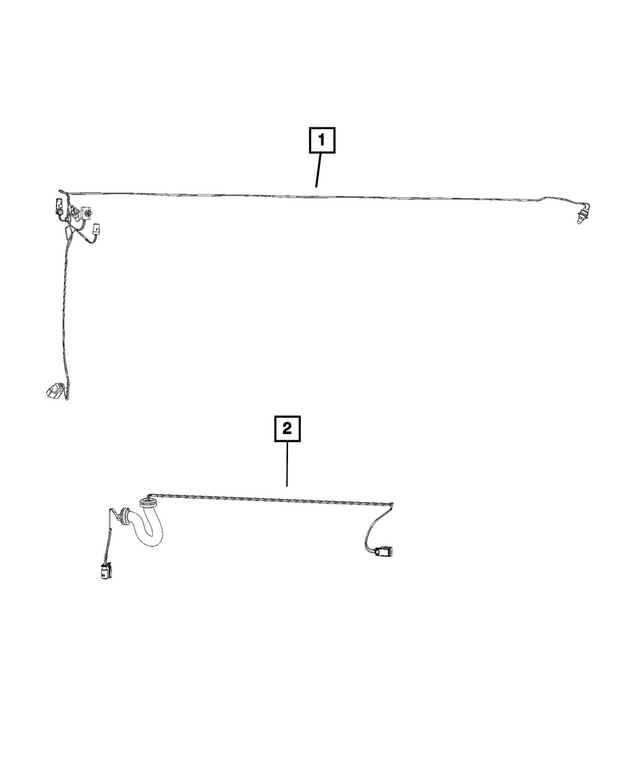 « 68206716AA – Body Sheet Metal Except Doors : Lampe De L`espace De Chargement Cablage pour Mopar Image »