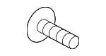 C2C41784 - Body: Motion Sensor Screw for Jaguar: E-Pace, F-Pace, I-Pace, XE, XF, XJ, XJR, XJR575 Image