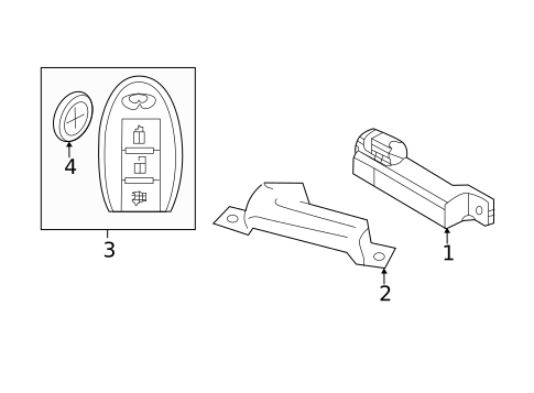 Electrical Components for 2022 INFINITI QX50 #1