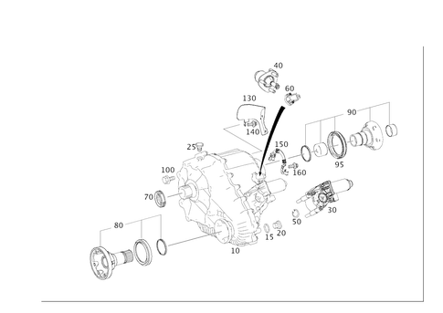 Complete Transfer Case for 2019 Mercedes-Benz GLE63 AMG S #0