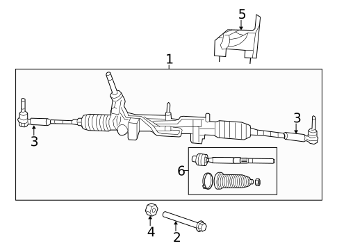 Steering Gear & Linkage for 2007 Jeep Patriot #0