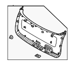 81710R5100WK - Body: Lower Trim Panel for Kia: Sorento Image