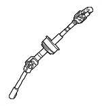 4522042030 - Steering: Intermediate Shaft for Lexus: RZ300e, RZ450e Image