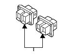 LR128988 - Electrical: Connector for Land-Rover Image image