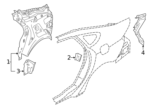 Inner Structure for 2017 Ford Fusion #0