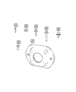 6104629AA - Electrical: Tapping Screw for Mopar Image