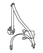 4H0857706XXZ - : Lap &amp; Shoulder Belt for Audi: A8 Quattro, S8 Image