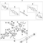 381544N204 - Universals &amp; Rear Axle: Pinion Shim for Nissan: Qashqai, Rogue Sport Image