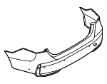 51125A5A713 - Body: Bumper Cover for BMW Image