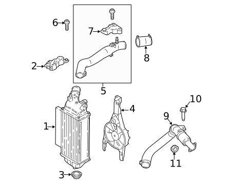 Intercooler for 2018 Ford EcoSport #0