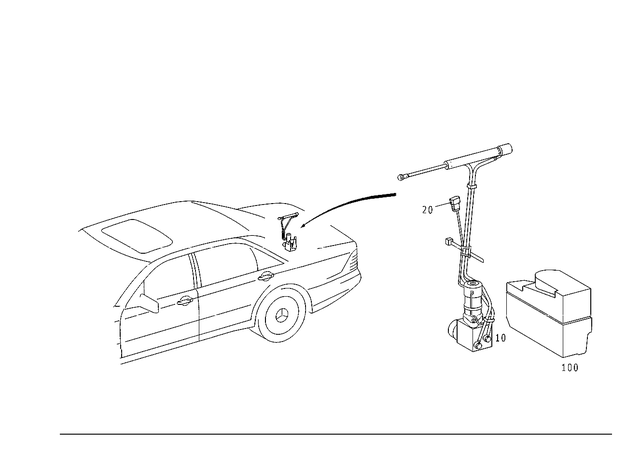 2208000048 - Vacuum System/Hydraulic System: Pump for Mercedes-Benz Image image