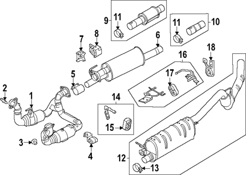 Exhaust Components for 2025 Ford F-350 Super Duty #0