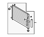 1563712 - HVAC: ACDelcoâ„¢ Condenser for Chevrolet: Aveo, Aveo5 | Pontiac: G3 Image