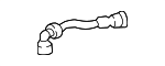 17128616557 - Belts &amp; Cooling: Engine Coolant Reservoir Hose for BMW Image