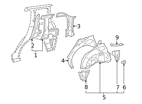 Inner Structure for 2005 Scion xA #0