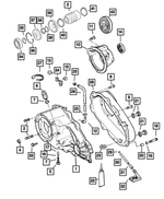 52098522 - : Tube Bracket for Jeep: Cherokee, Grand Cherokee, Wrangler Image