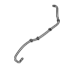 86538836 - Body: Washer Hose for Chevrolet: Silverado 2500 HD, Silverado 3500 HD | GMC: Sierra 2500 HD, Sierra 3500 HD Image