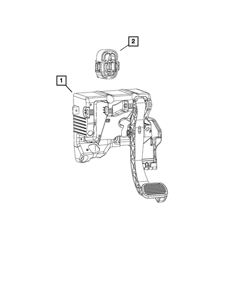 Brake Pedals for 2014 Ram ProMaster 2500 #0