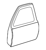 1F8059010 - Body: Door Shell for Mazda Image