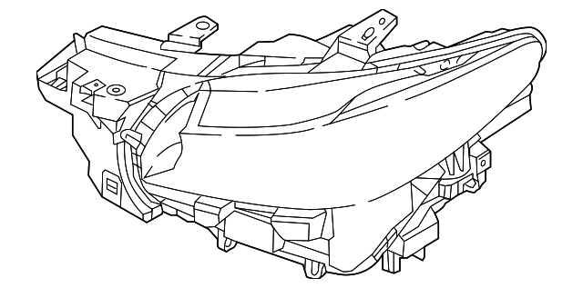 TM55-51-041C - Composite Headlamp - 2016-2021 Mazda CX-9 | Mazda Swag