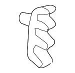 30645083 - Steering: Pressure Hose Clip for Volvo: S60, S80, V70, XC70 Image