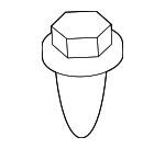 9046708179 - Body: Sill Panel Retainer for Scion: xB | Toyota: Celica, RAV4, Sequoia, Supra, Tundra Image