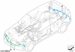 61126991952 - : Set Of Cables, Front Bumper for BMW Image