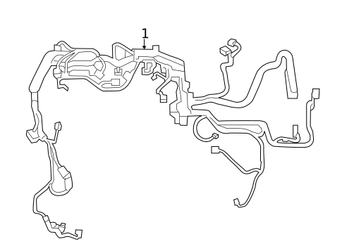 Wiring Harness for 2013 Toyota Camry #1