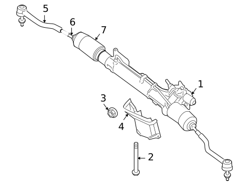 Steering Gear & Linkage for 2011 Nissan Altima #0