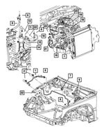 55037800AC - : A/C Discharge Line for Jeep: Liberty Image