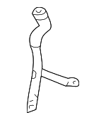 16563AA024 - Engine: Second Resonator Mount Bracket for Subaru Image