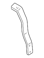 16563AA031 - Engine: Second Resonator Mount Bracket for Subaru Image