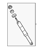 485308Z190 - : 2022-2024 Toyota Tundra - Shock Absorber for Toyota: Tundra Image