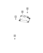 68591682AA - Interior Trim: Console Bracket for Mopar Image