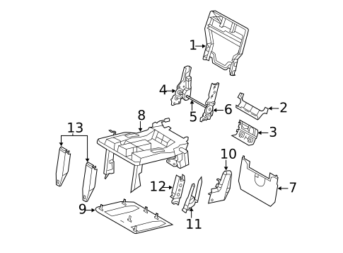 Third Row Seats for 2009 Volkswagen Routan #3