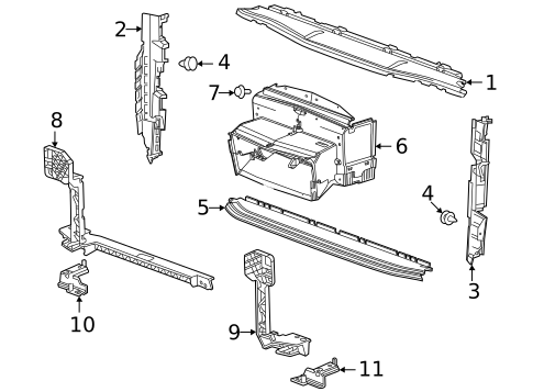 Splash Shields for 2023 Cadillac Escalade #0