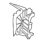 2115042140 - Cooling System: Trans Cooler Bracket for Mercedes-Benz Image