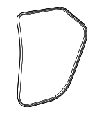 6233162010 - : Weather-Strip On Body for Toyota: Mirai Image