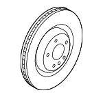 4KE615301 - Brakes: Rotor for Audi: e-tron Quattro, e-tron S, e-tron S Sportback, e-tron Sportback, Q8 e-tron, Q8 e-tron Sportback, SQ8 e-tron, SQ8 e-tron Sportback Image
