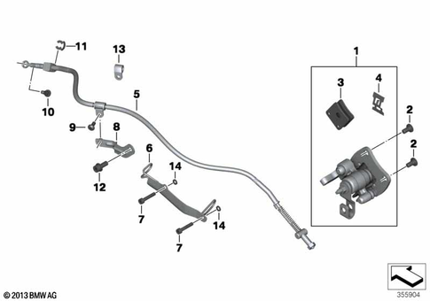 Parking Brake for 2017 BMW-Motorrad C 650 GT #0